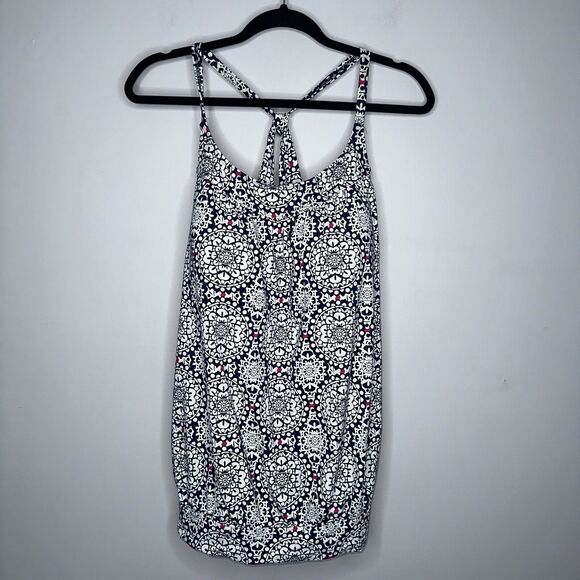 Lands' End Other - Lands End Women’s Geometric Print Halter Swim Top Size 14L